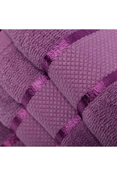 OEM Set of 11 bath towels, Cotton, 400g/m², 30x50cm/50x90cm/70x135cm, Purple