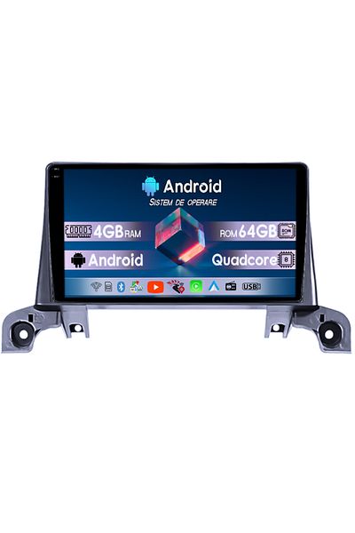 navi-it Navigatie dedicata Peugeot 3008 2017-2020, 4GB RAM 64GB ROM, Quad Core, Display 9" QLED 1K, Carplay&