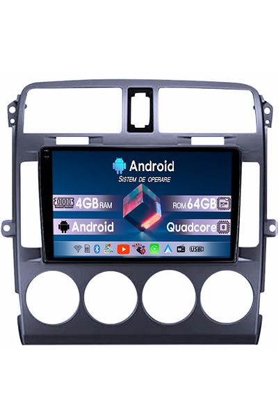navi-it Navigatie dedicata KIA Carnival 2002-2006 Black, 4GB RAM 64GB ROM, Quad Core, Display 9" QLED 1K, Ca