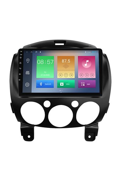 navi-it Navigatie dedicata Mazda 2 2007-2014, 4GB RAM 64GB ROM, Octacore, Android 13, Display QLED 9", DSP,
