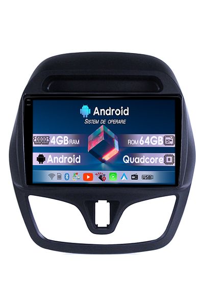 navi-it Navigatie dedicata Chevrolet Spark 2015-2018, 4GB RAM 64GB ROM, Octacore, Android 14, Display QLED 1