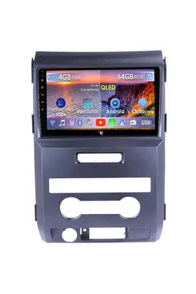 navi-it Navigatie dedicata Ford F150 2008-2014, 4GB RAM 64GB ROM, Octacore, Android 13, Display QLED 9", DSP