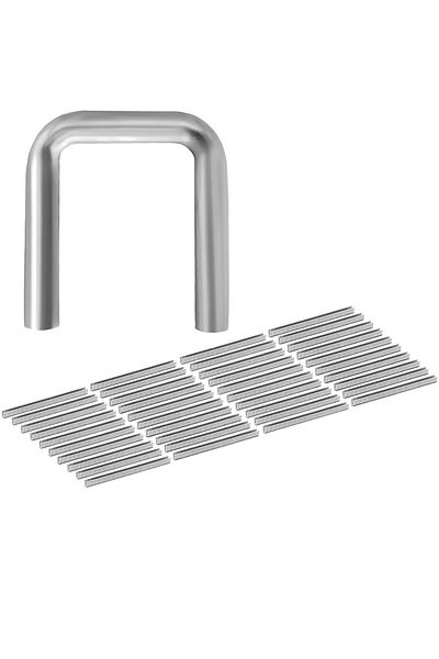 Royal Catering Cleme din aluminiu pentru clește de tăiat manual Royal Catering 11 x 11,5 - 4000 buc.