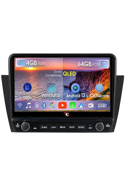 navi-it Dedicated navigation BMW E90 with rotary buttons model 2024, 4 GB RAM 64 ROM, Quadcore, Android 13, Di