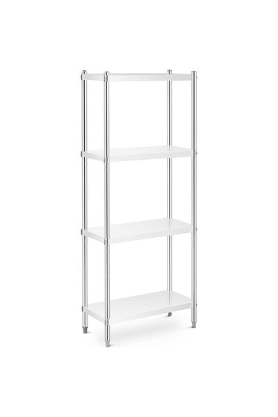 Royal Catering Raft metalic pentru depozitare, pentru catering, până la 200 kg, 70 x 40 x 180 cm