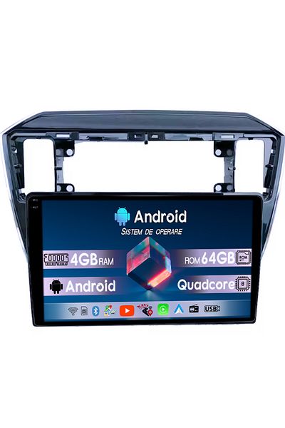 navi-it Navigatie dedicata Volkswagen UP 2011-2020, 4GB RAM 64GB ROM, Quad Core, Display 9" QLED 1K, Carplay