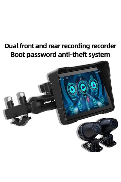 navi-it 5-inch GPS navigation system for motorcycles, IPX7 water, dust and shock resistance,