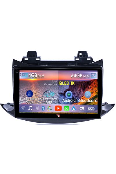 navi-it Navigatie dedicata Chevrolet Trax 2013-2020, 4GB RAM 64GB ROM, Octacore, Android 14, Display QLED 1K
