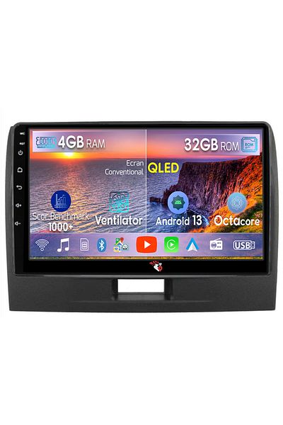 navi-it Navigatie dedicata Suzuki Wagonr 2010-2018, 4 GB RAM 32GB ROM, Android 13, Display QLED, 9", DSP, Ca