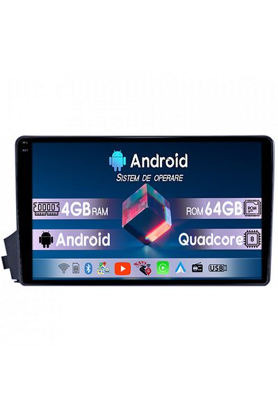 navi-it Navigatie dedicata Ssangyong Kyron 2005-2011, 4GB RAM 64GB ROM, Quad Core, Display 9" QLED 1K, Carpl