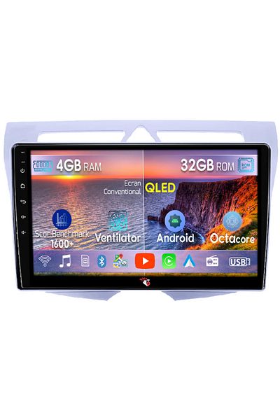 navi-it Navigatie dedicata Kia Picanto 2007-2011, 4GB RAM 32GB ROM, Octacore, Android 14, Display QLED 9", D