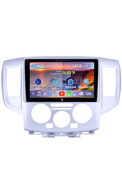 navi-it Navigatie dedicata Nissan NV200 2011-2018, 4GB RAM 64GB ROM, Octacore, Android 14, Display QLED 1K 9
