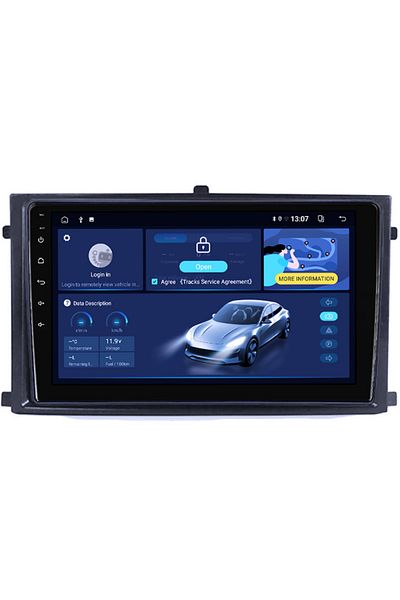 navi-it Navigatie dedicata Rexton 2020+&XLV 2015+, 4GB RAM 32GB ROM, Octacore, Android 14, Display QLED 9",
