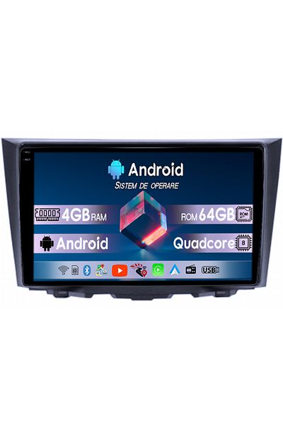 navi-it Navigatie dedicata Suzuki Kizashi 2009-2015, 4GB RAM 64GB ROM, Quad Core, Display 9" QLED 1K, Carpla