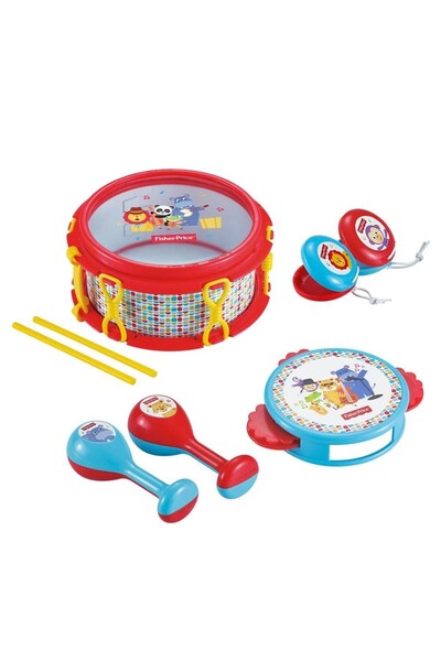 FISHER PRICE Educational Game Fisher Price Band Drum Toy NEW