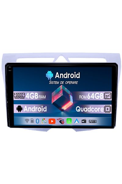 navi-it Navigatie dedicata Kia Picanto 2007-2011, 4GB RAM 64GB ROM, Quadcore, Android 14, Display QLED 1K, 9