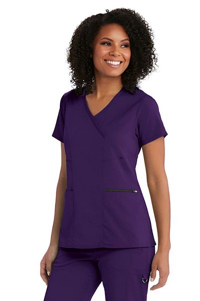 Barco Anatomia lui Grey de Halat Medical - Kim | Vivid Violet Marime Uniformă: XL