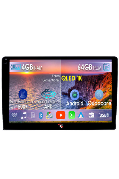 navi-it Navigatie dedicata Citroen Berlingo 2008-2009, 4GB RAM 64GB ROM, Octacore, Android 14, Display QLED