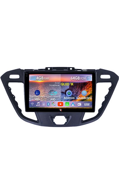 navi-it Navigatie dedicata Ford Transit 2012-2019, 4GB RAM 64GB ROM, Octacore, Android 14, Display QLED 1K 9