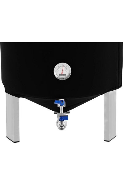 Royal Catering Fermentator cu cazan de fermentare pentru bere și vin cu izolație 0-40°C 70 l