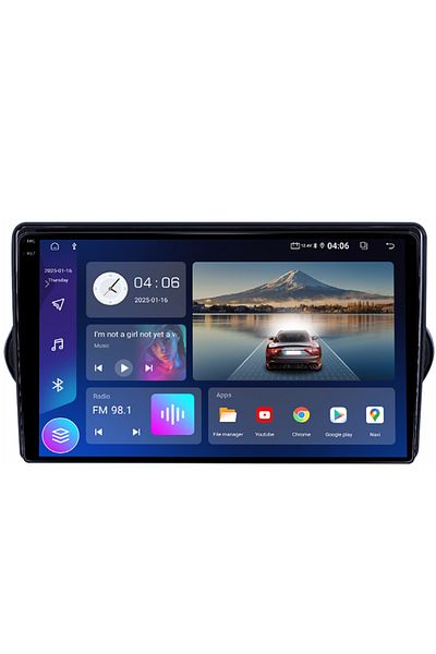 navi-it Navigatie dedicata Fiat TIPO, Egea 2015, 4GB RAM 64GB ROM, Octacore, Android 14, Display QLED 1K 9",