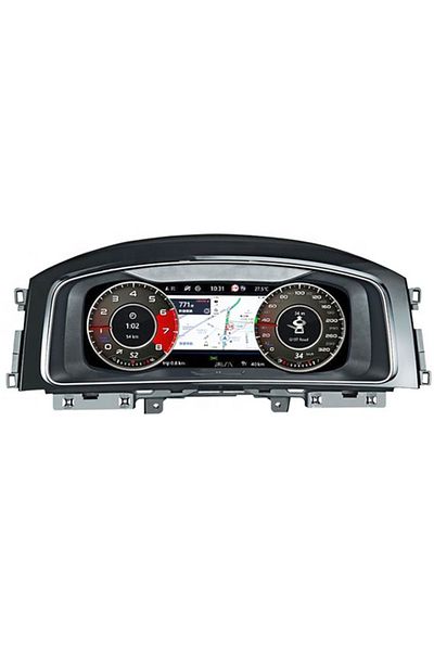 navi-it Digital electronic clock Volkswagen MK6 2009-2012, 10.25 INCH, Resolution 1920*1080, Operating system