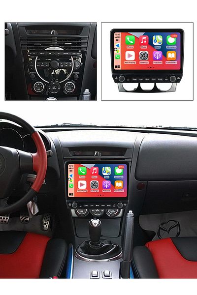 navi-it Dedicated navigation RX8 2008-2021 with rotary buttons model 2024, 4 GB RAM 64 ROM, Quadcore, Android