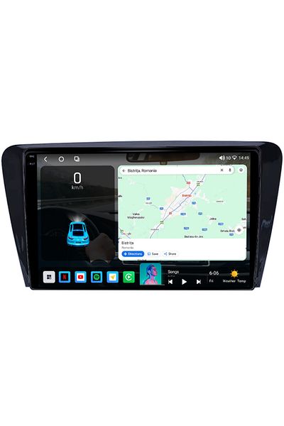 navi-it Navigatie dedicata Skoda Octavia 2013-2018, 4GB RAM 64GB ROM, Octacore, Android 14, Display QLED 1K