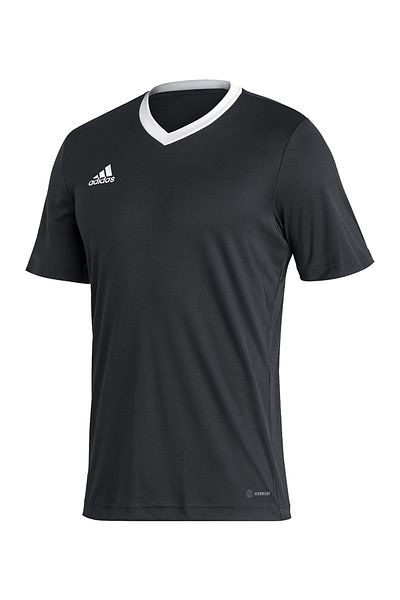 adidas Тениска с V-образно деколте от мека текстура, дишаща материя, цветна тениска