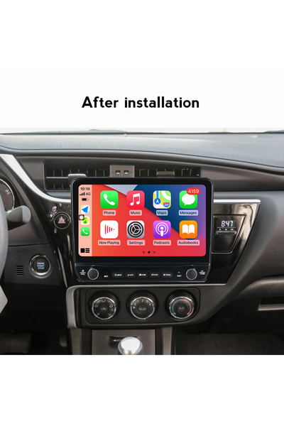 navi-it Navigatie dedicata Corolla 11 Auris E180 2017-2018 cu butoane rotative model 2024, 4GB RAM 64GB ROM,
