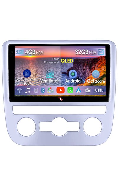 navi-it Navigatie dedicata Volkswagen Scirocco 2009-2014, 4 GB RAM 32GB ROM, Android 14, Display QLED, 9", D