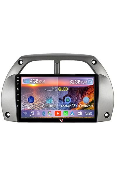 navi-it Dedicated navigation Toyota RAV4 2001-2006, 4 GB RAM 32 ROM, Android 13, QLED Display, 9", DSP, Carpla