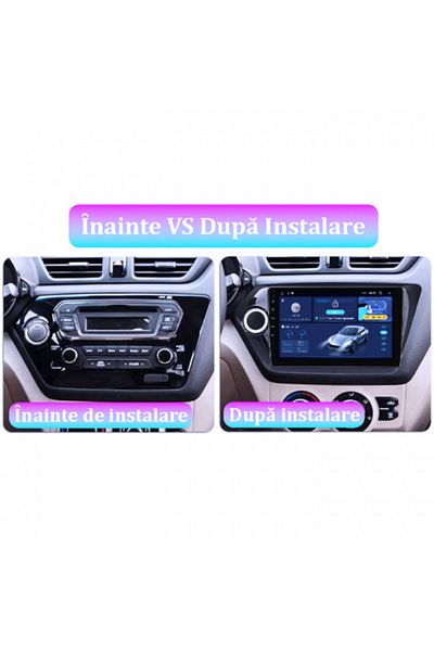 navi-it Navigatie dedicata Kia Rio 2011-2015, 4GB RAM 64GB ROM, Octacore, Display 9" QLED 1K, Carplay, Andro