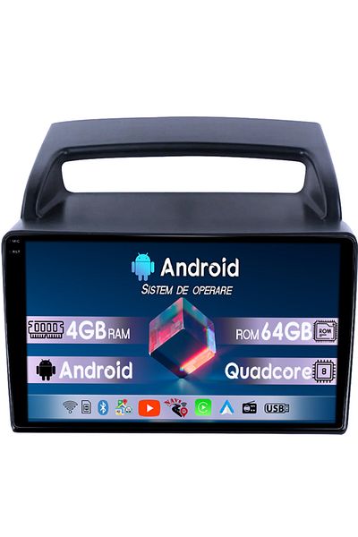navi-it Navigatie dedicata KIA Carnival VQ 2006-2014, 4GB RAM 64GB ROM, Quad Core, Display 9" QLED 1K, Carpl