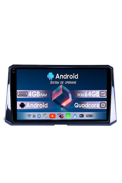 navi-it Navigatie dedicata Toyota Corolla, Auris (2018-2019), 4GB RAM 64GB ROM, Octacore, Display 10.2" QLED
