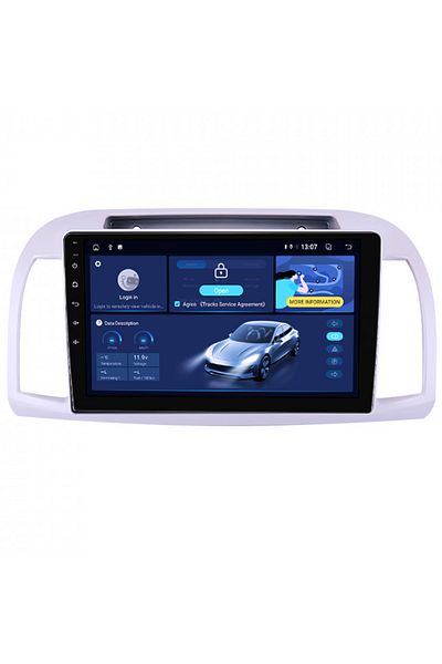 navi-it Navigatie dedicata Nissan Micra 2002-2020, 4GB RAM 64GB ROM, Octacore, Android 14, Display QLED 9",