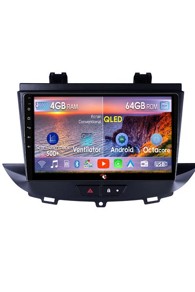 navi-it Navigatie dedicata Opel Crossland/Grandland X 2017-2021, 4GB RAM 64GB ROM, Octacore, Android 14, Dis