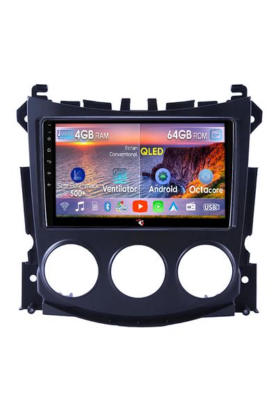 navi-it Navigatie dedicata Nissan 370Z 2008-2011, 4GB RAM 64GB ROM, Octacore, Android 14, Display QLED 9", D