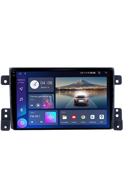 navi-it Navigatie dedicata Suzuki Vitara 2005-2015, 4GB RAM 64GB ROM, Quad Core, Display 9" QLED 1K, Carplay