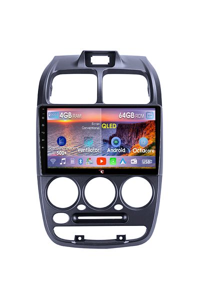 navi-it Navigatie dedicata Hyundai Accent 1999, 4GB RAM 64GB ROM, Octacore, Android 13, Display QLED 9", DSP