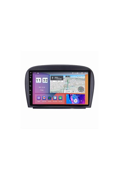 navi-it Navigatie dedicata Mercedes SL W230 2004-2011 A-W230, 4GB RAM 64GB ROM, Octacore, Android 14, Displa