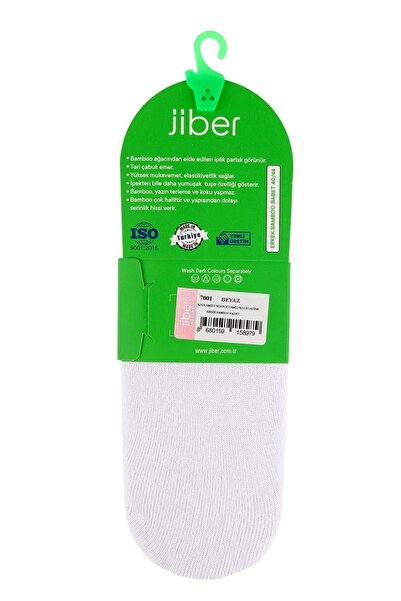 Jiber Men's Bamboo Ballerina Socks 7001- 6 Pieces