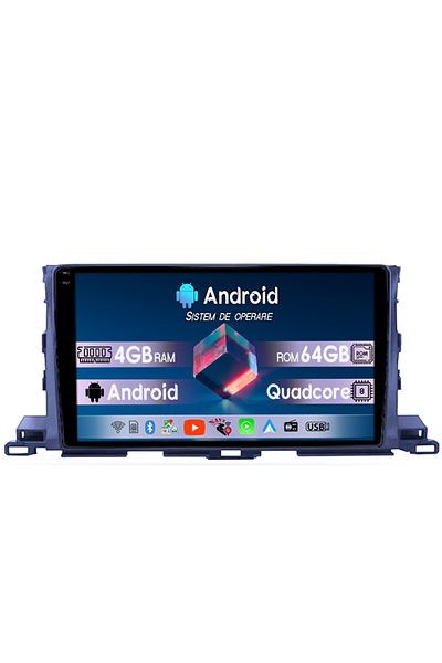 navi-it Navigatie dedicata Toyota Highlander 2014-2018, 4GB RAM 64GB ROM, Octacore, Display 9" QLED 1K, Carp