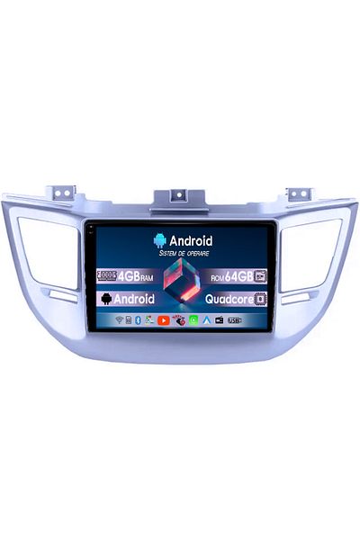 navi-it Navigatie dedicata Hyundai Tucson IX35 2014-2018, 4GB RAM 64GB ROM, Quad Core, Display 9" QLED 1K, C