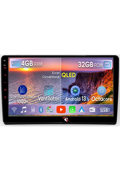 navi-it Dedicated navigation Hyundai Azera 2006-2010, 4 GB RAM 32 ROM, Android 13, QLED Display, 9", DSP, Carp