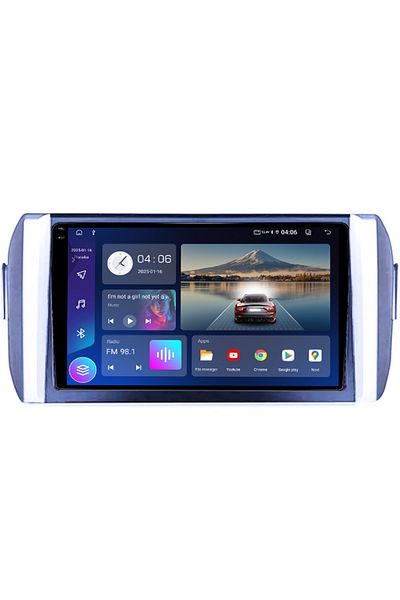 navi-it Navigatie dedicata Toyota Innova 2015-2017, 4GB RAM 64GB ROM, Quad Core, Display 9" QLED 1K, Carplay