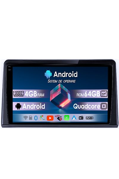 navi-it Navigatie dedicata Hyundai Sonata 7 2017-2019, 4GB RAM 64GB ROM, Octacore, Display 9" QLED 1K, Carpl