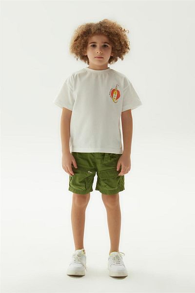 Nebbati Boy White T-Shirt