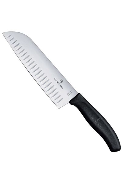 Victorinox Nóż szefa kuchni Santoku ze szlifem kulowym SWISS CLASSIC dł. 170/298 mm