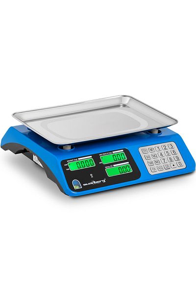 Steinberg Systems Cântar de verificare LCD 34 x 24 cm 40 kg / 2 g albastru